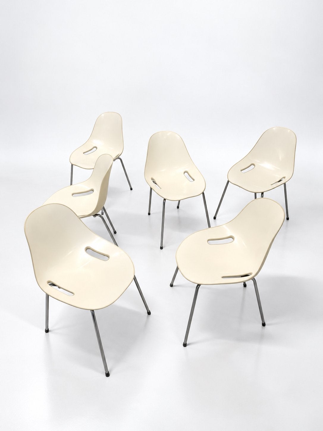 Lot de 6 chaises empilables « Lola » – Syn Design, Enlèvement ou Envoi