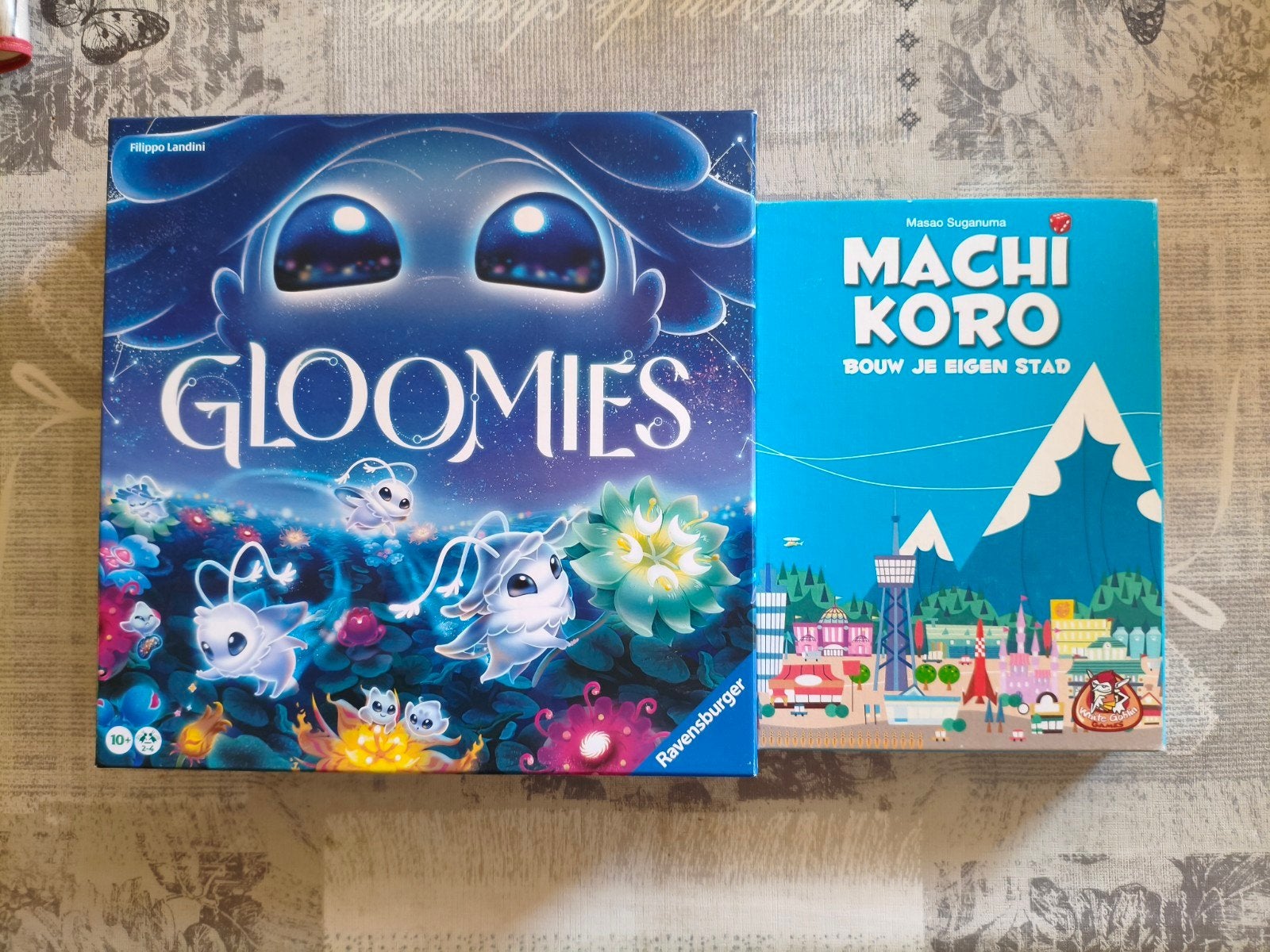Jeux Gloomies (nouveau) et Machi Koro, Enlèvement