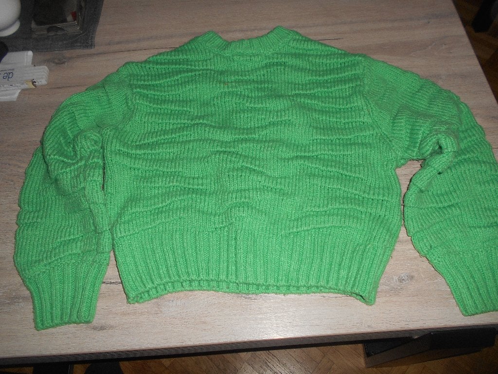 warm groen trui maat 140 merk zara, Meisje, Trui of Vest, Ophalen of Verzenden, Zo goed als nieuw
