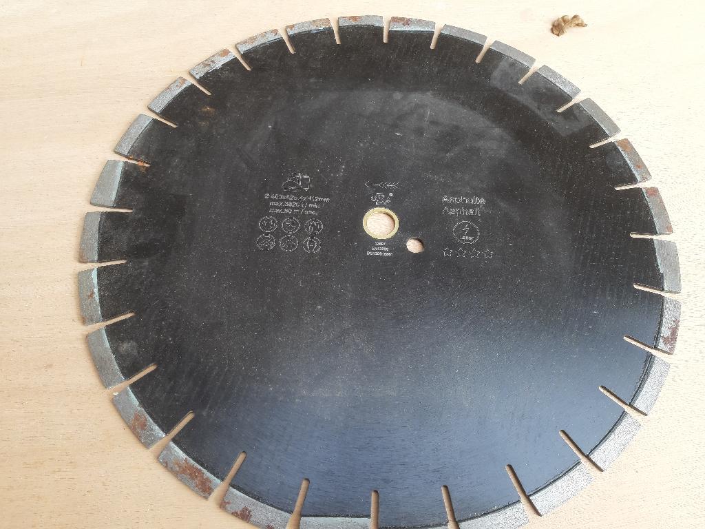 disque de coupe, Enlèvement, Neuf