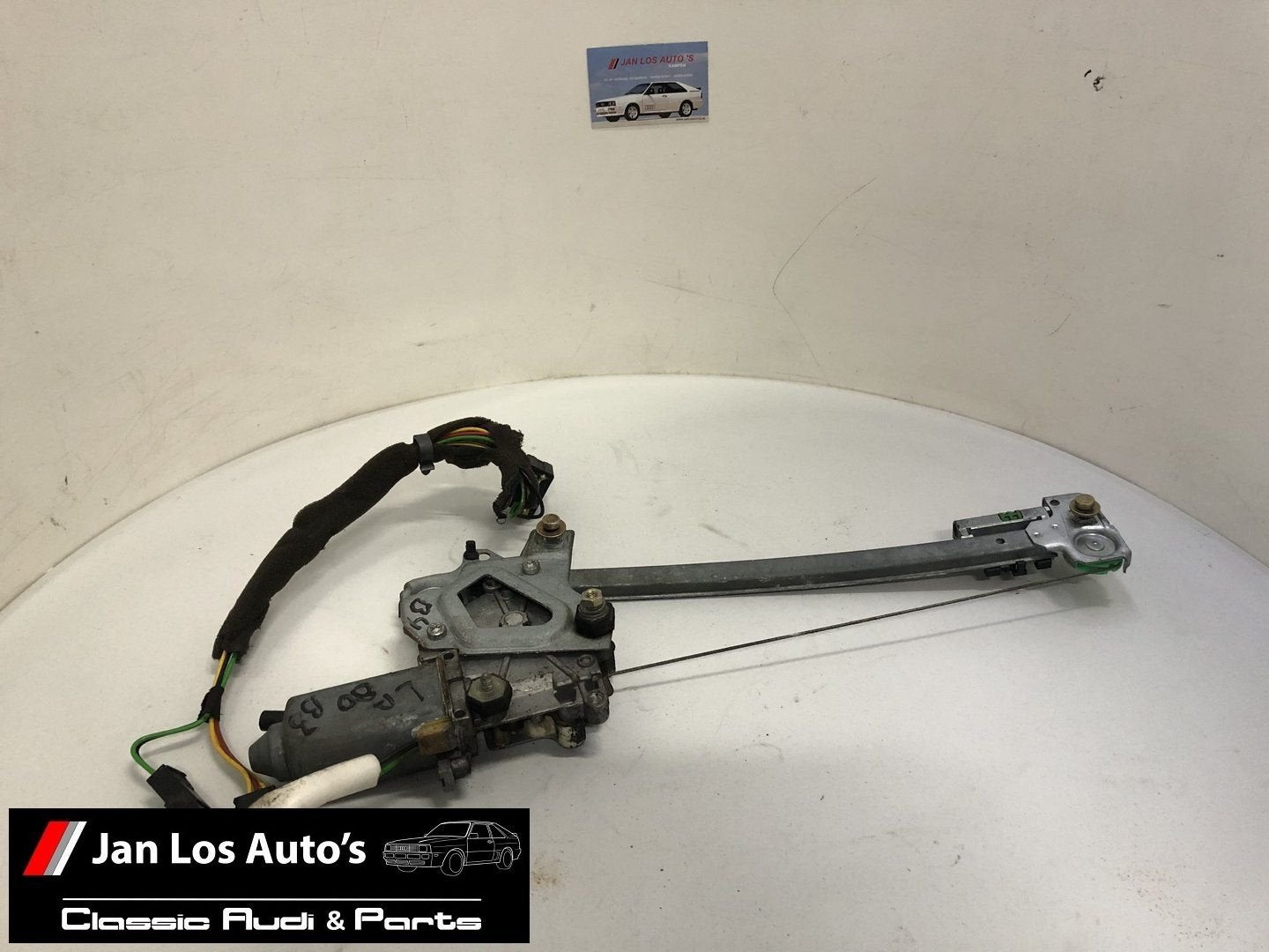 Raammechaniek linksachter elek Audi 80 B3 (86-91) 8A0839397, Gebruikt, -, -, -