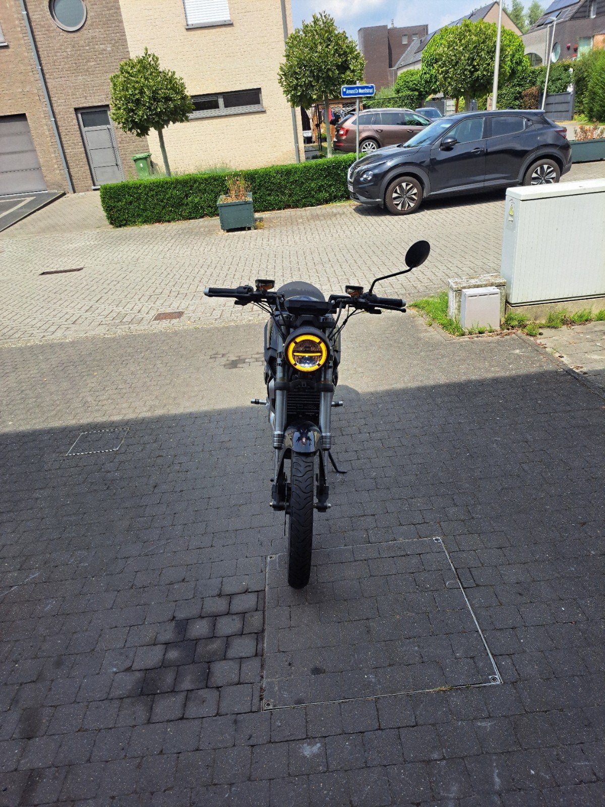 super soco ts caferacer, Ophalen