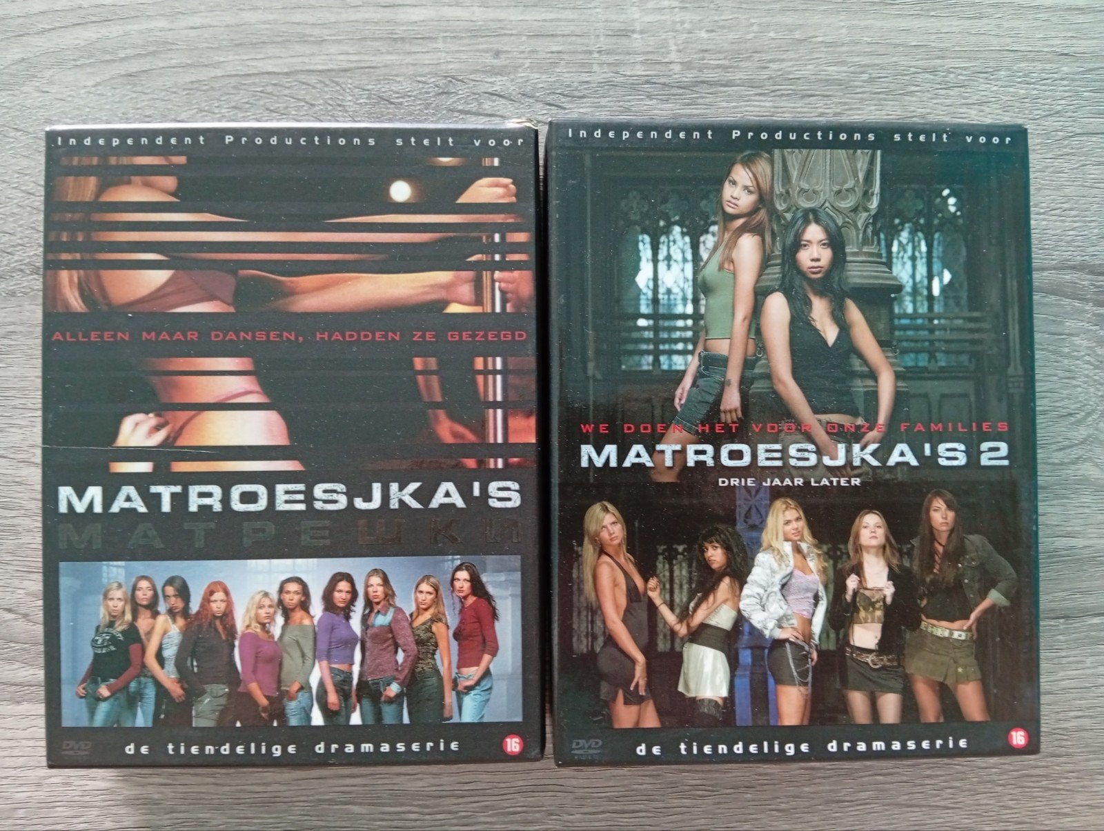 matroesjkas dramaserie dvd box Axel Daeseleire, Cd's en Dvd's, Vanaf 16 jaar, Speciale editie, Nederlands, Drama
