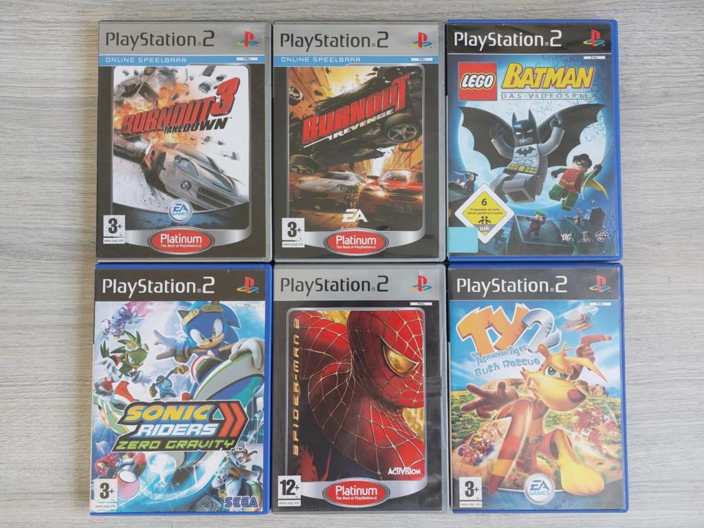Lot Playstation 2 games, Games en Spelcomputers, Games | Sony PlayStation 2, Gebruikt, Overige genres, 2 spelers, Vanaf 3 jaar
