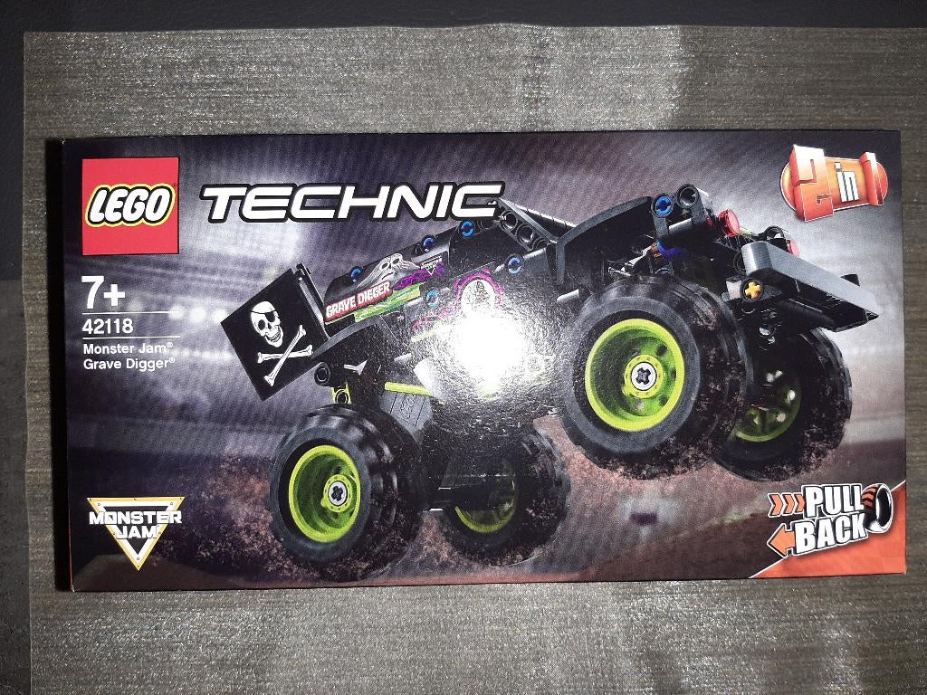 Lego Technic 42118: Monster Jam Grave Digger, Kinderen en Baby's, Lego, Nieuw, Ophalen of Verzenden, Technic