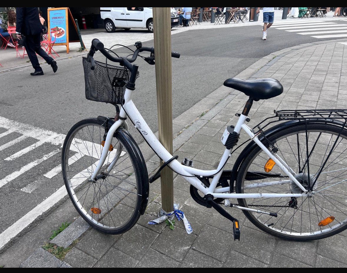 Vélo de ville pour femme – taille M, Ophalen, Gebruikt, Velgrem