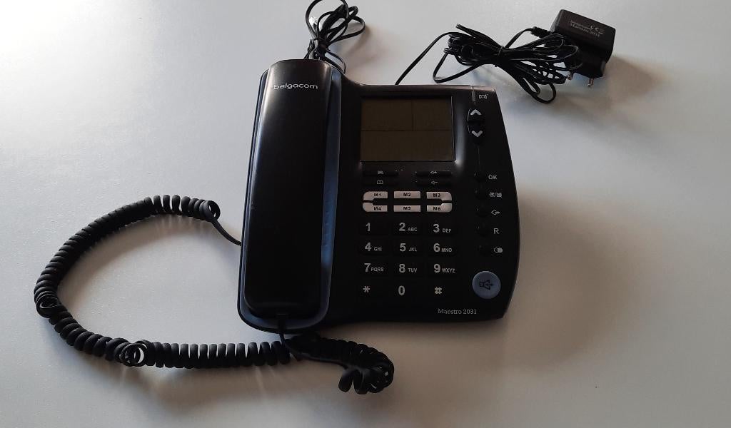 Telefoontoestel vaste lijn, Telecommunicatie, Ophalen, Gebruikt, Bakeliet