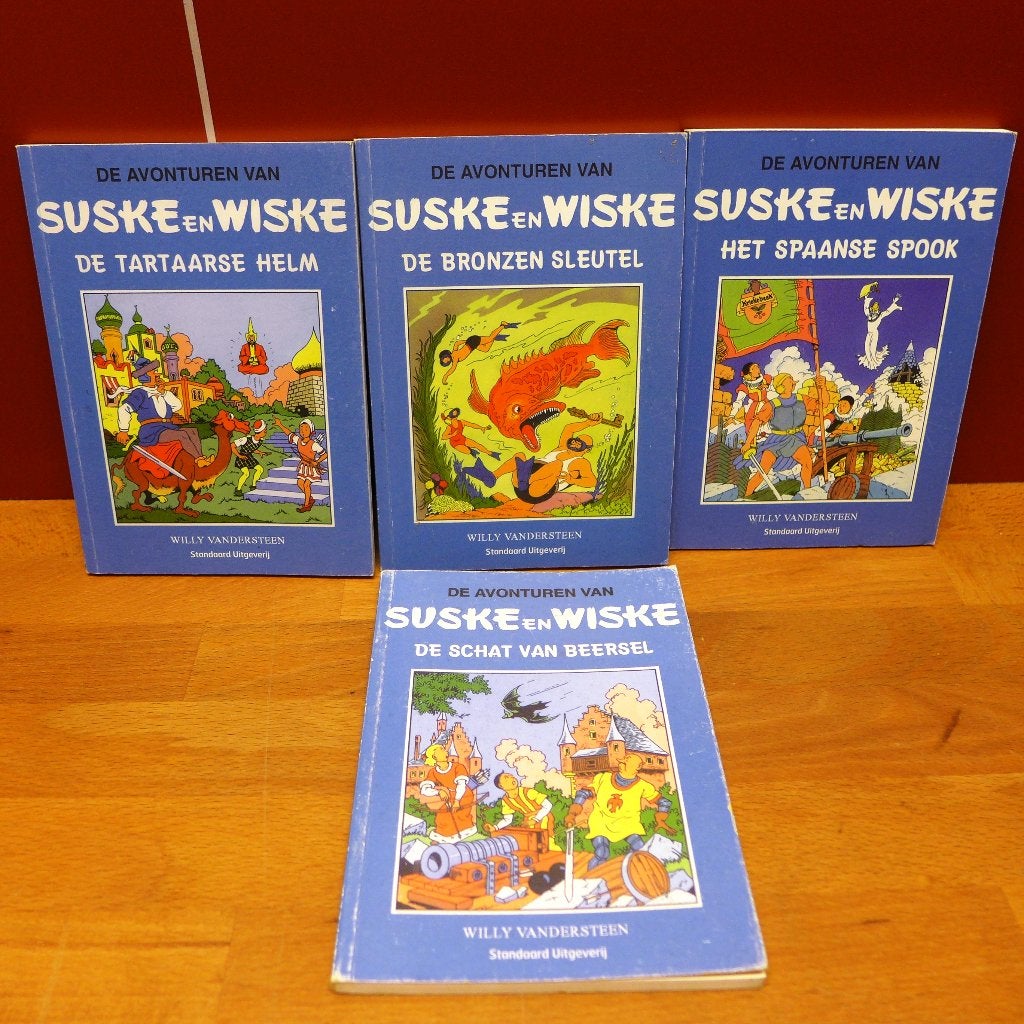 Suske en Wiske Blauwe Reeks pocket, Enlèvement ou Envoi, Willy Vandersteen, Série complète ou Série, Utilisé