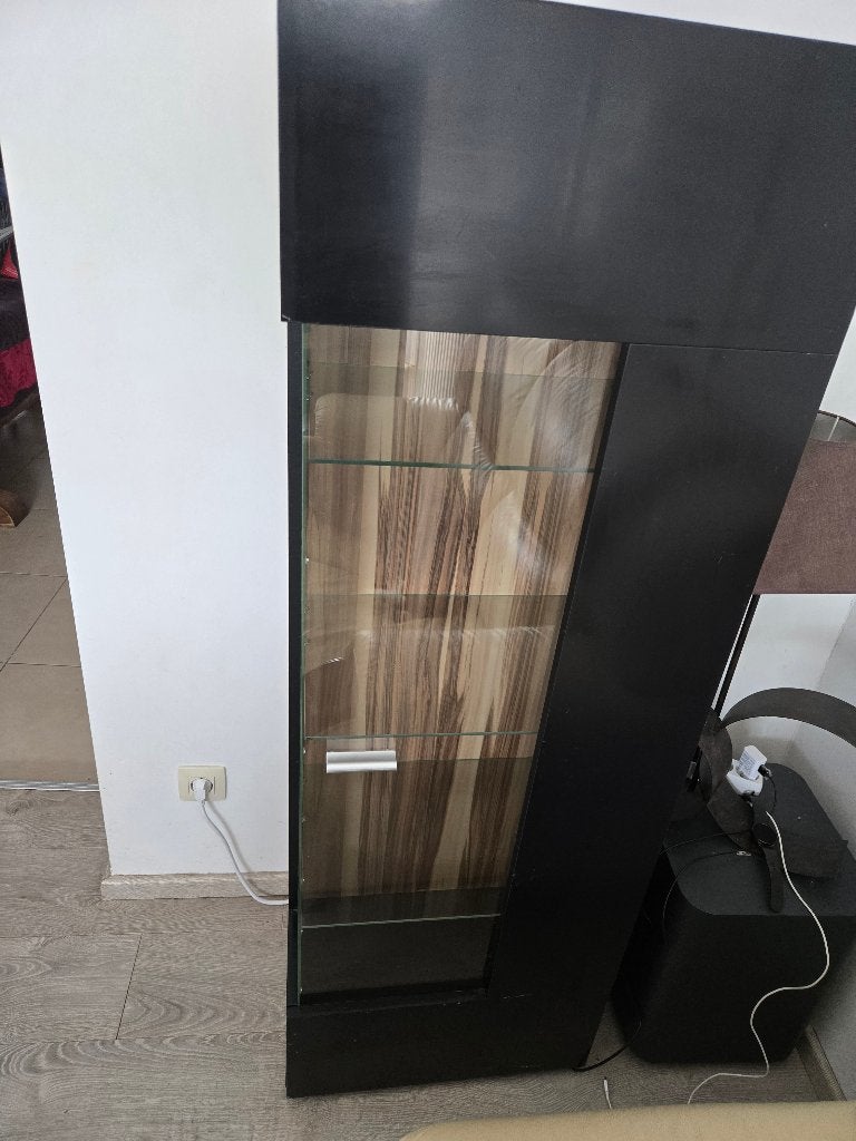 Vitrine, Ophalen, Overige materialen, Gebruikt, 50 tot 100 cm