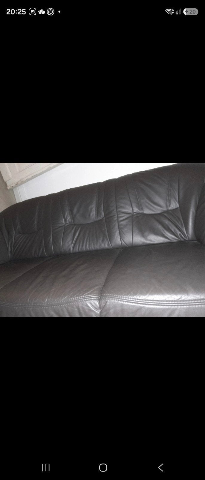 Fauteuil en cuir, Maison & Meubles, Enlèvement, Comme neuf, Cuir