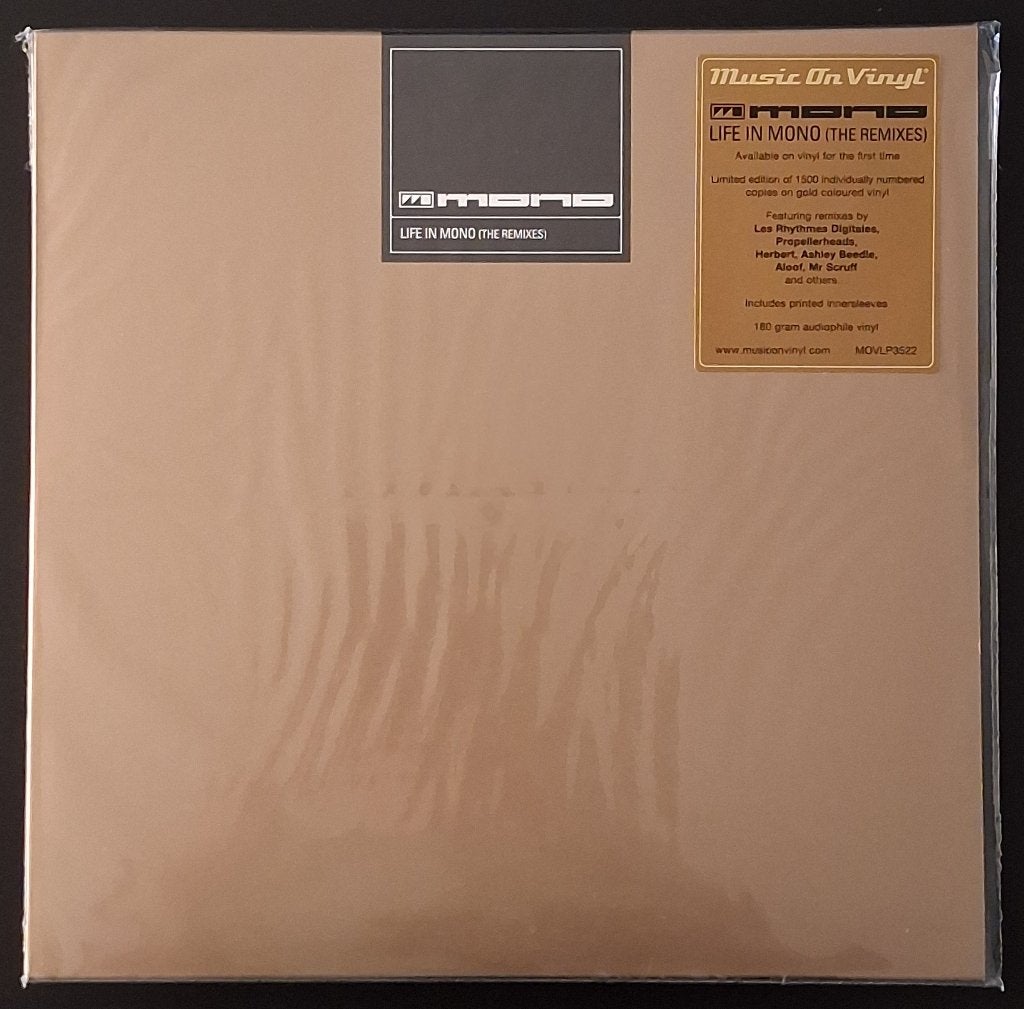 2LP Mono - Life in Mono (The Remixes) Gold Vinyl (Sealed), Enlèvement ou Envoi, Neuf, dans son emballage, Édition limitée, LP