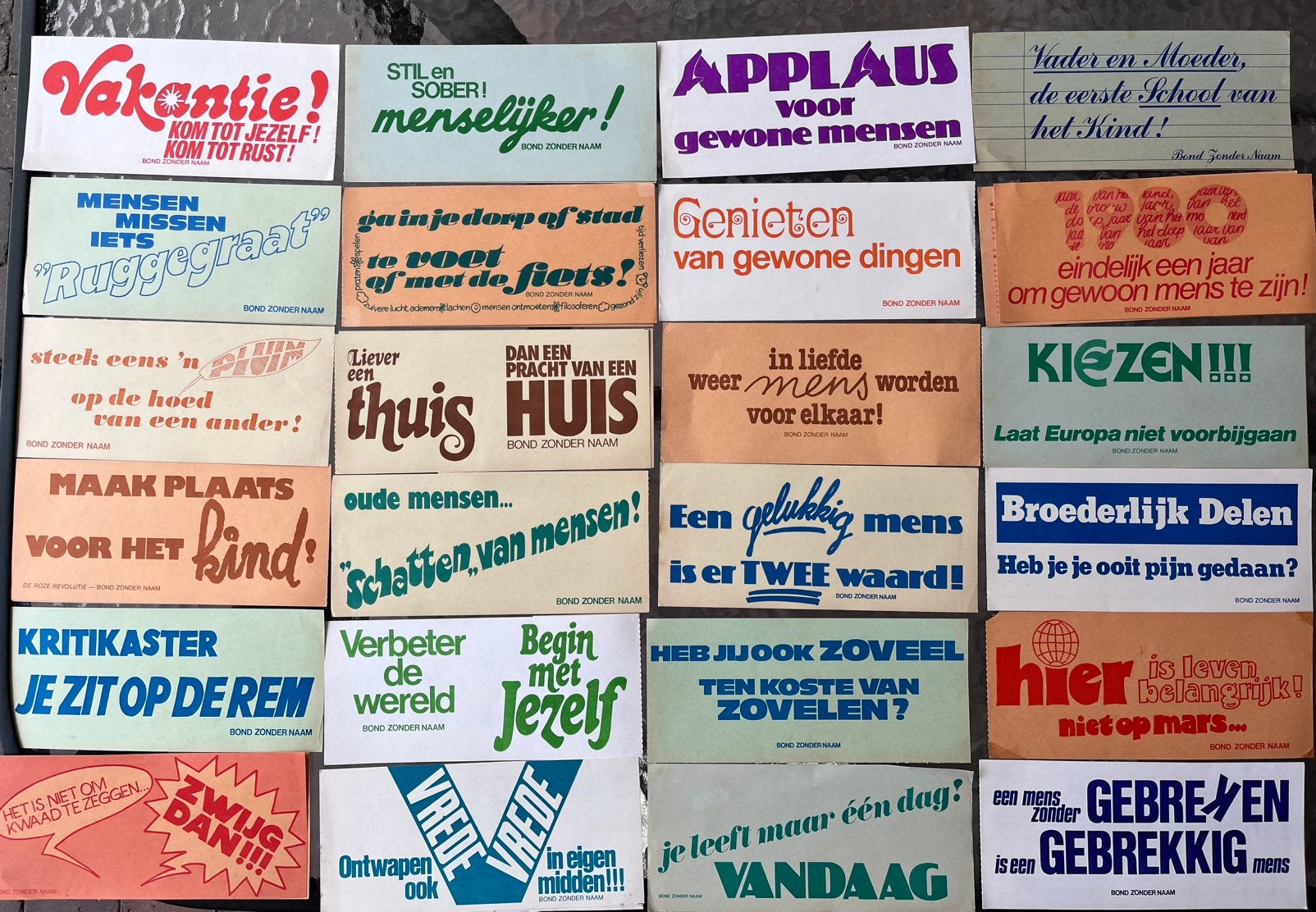 47 Spreuken van Bond Zonder Naam, Verzamelen, Ophalen of Verzenden