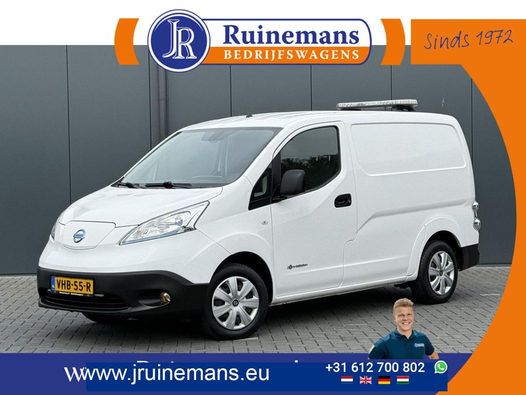 Nissan e-NV200 40 kWh / FULL ELECTRIC / 1e EIG. / 24.371 KM, Auto's, Automaat, Wit, Elektrisch, Onderhoudsboekje