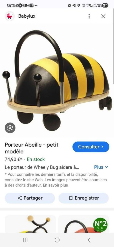 Wheely Bug, Enfants & Bébés