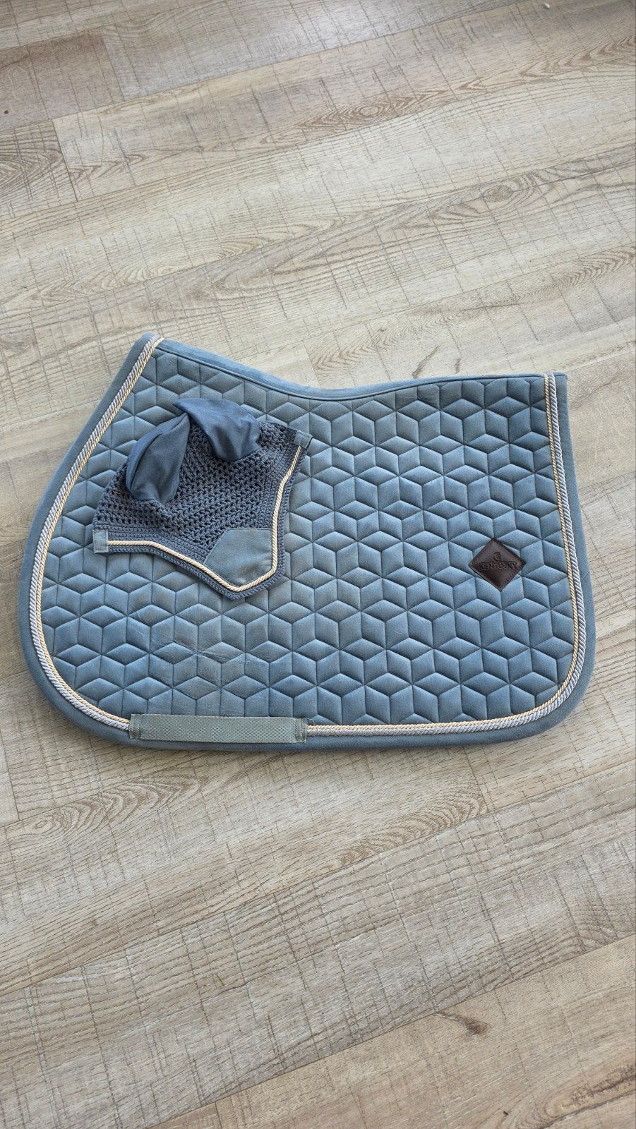 Kentucky setje velvet Light blue maat pony, Enlèvement ou Envoi, Kentucky