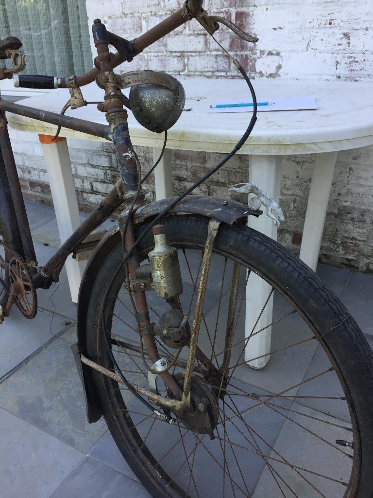 oude  fiets  WITTE  WOLF  +? 1935, Fietsen en Brommers, Ophalen, Velgrem, Oxford, 51 tot 55 cm