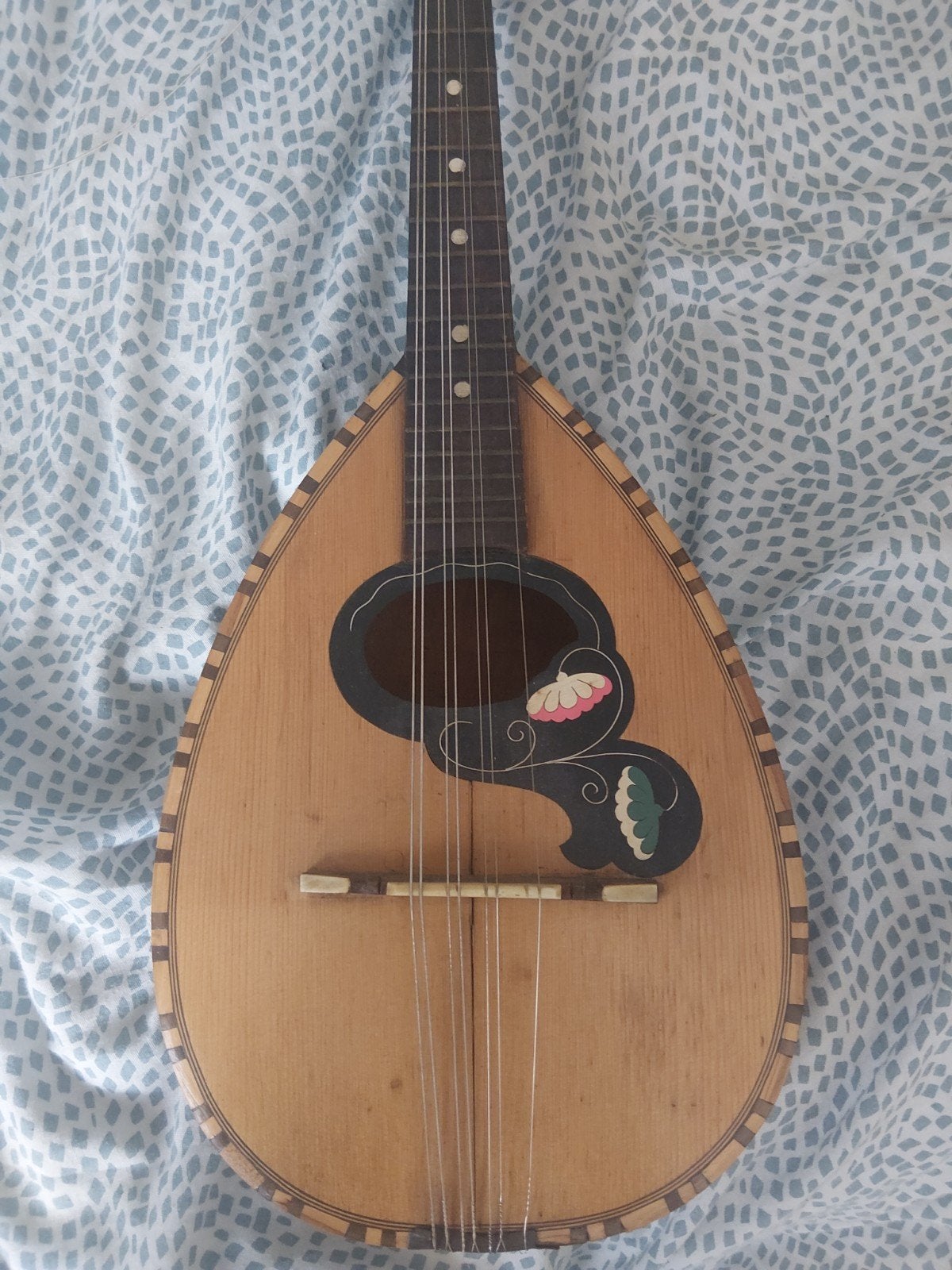 Oude Mandoline, Ophalen, Gebruikt