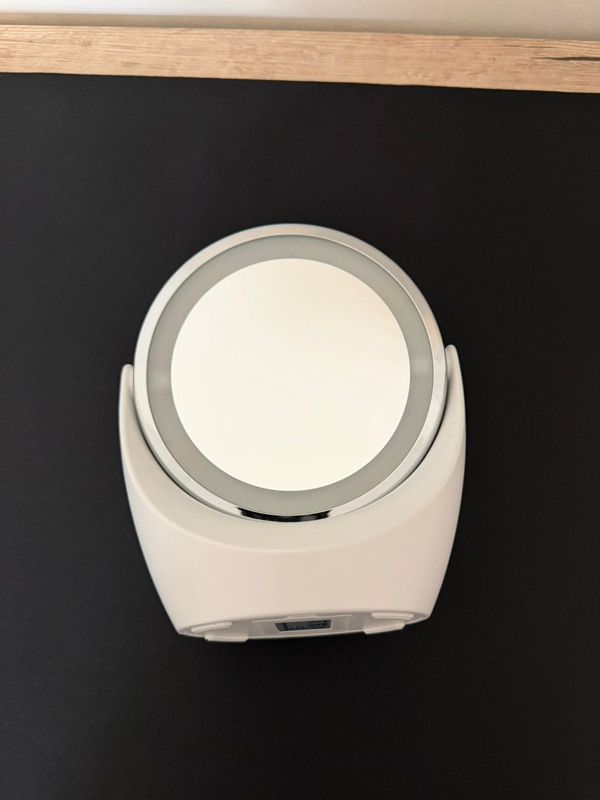 Miroir de maquillage à anneau LED — miroir lumineux compact, Enlèvement, Comme neuf