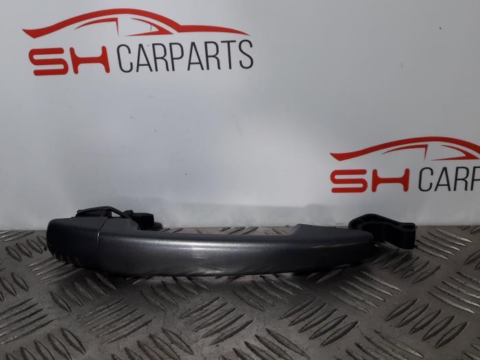 Poignée portière 4portes arrière droite d'un Peugeot 207, -, 3 mois de garantie, Utilisé, -