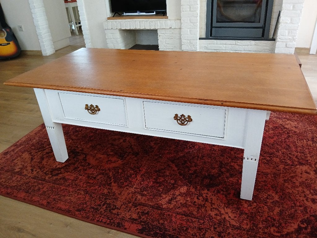 Salontafel, 140 cm x 70 cm, Enlèvement, Utilisé, Pin