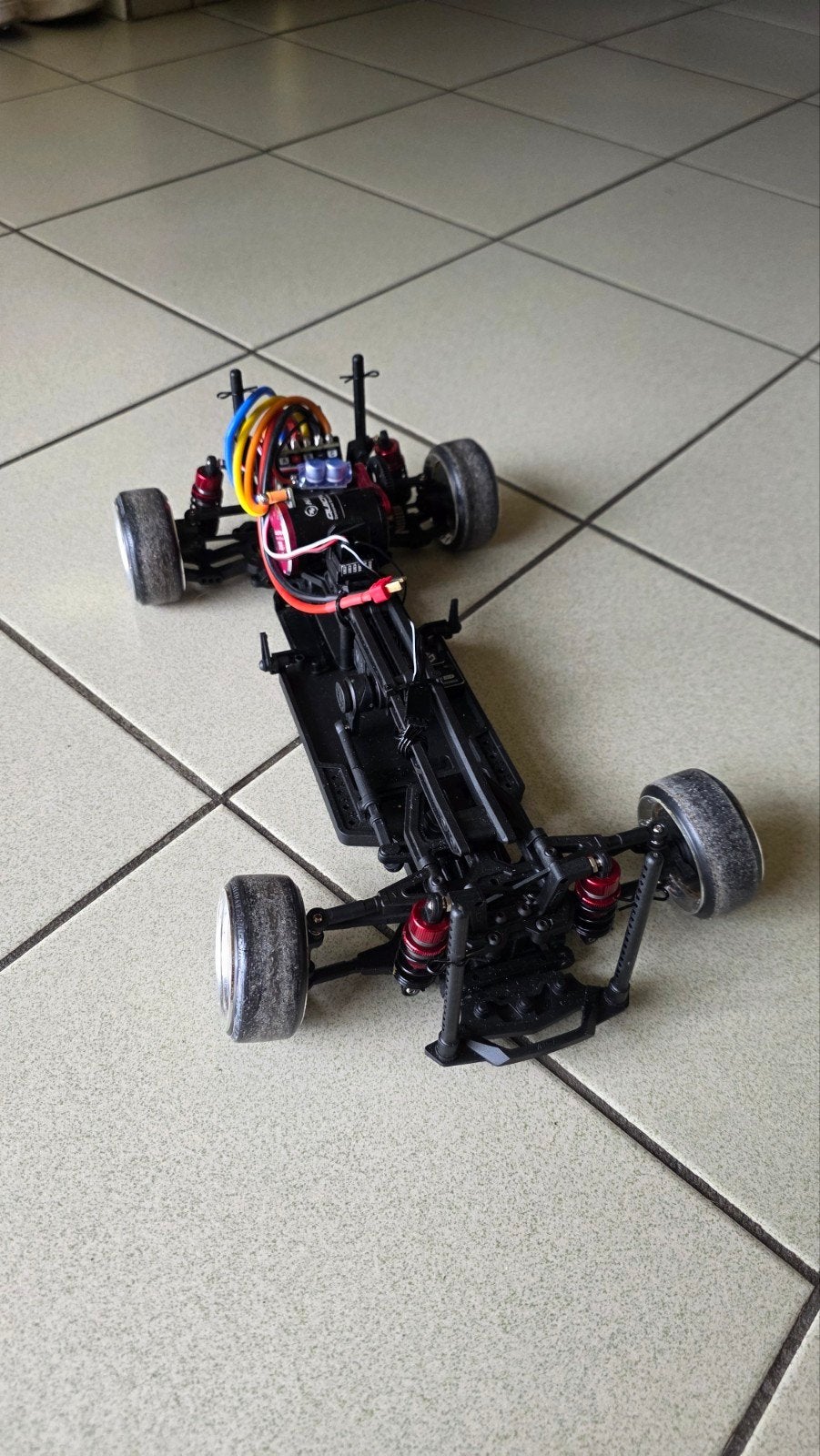 mst rmx 4 pro s chassis, Elektro, Ophalen of Verzenden, Zo goed als nieuw, Schaal 1:10