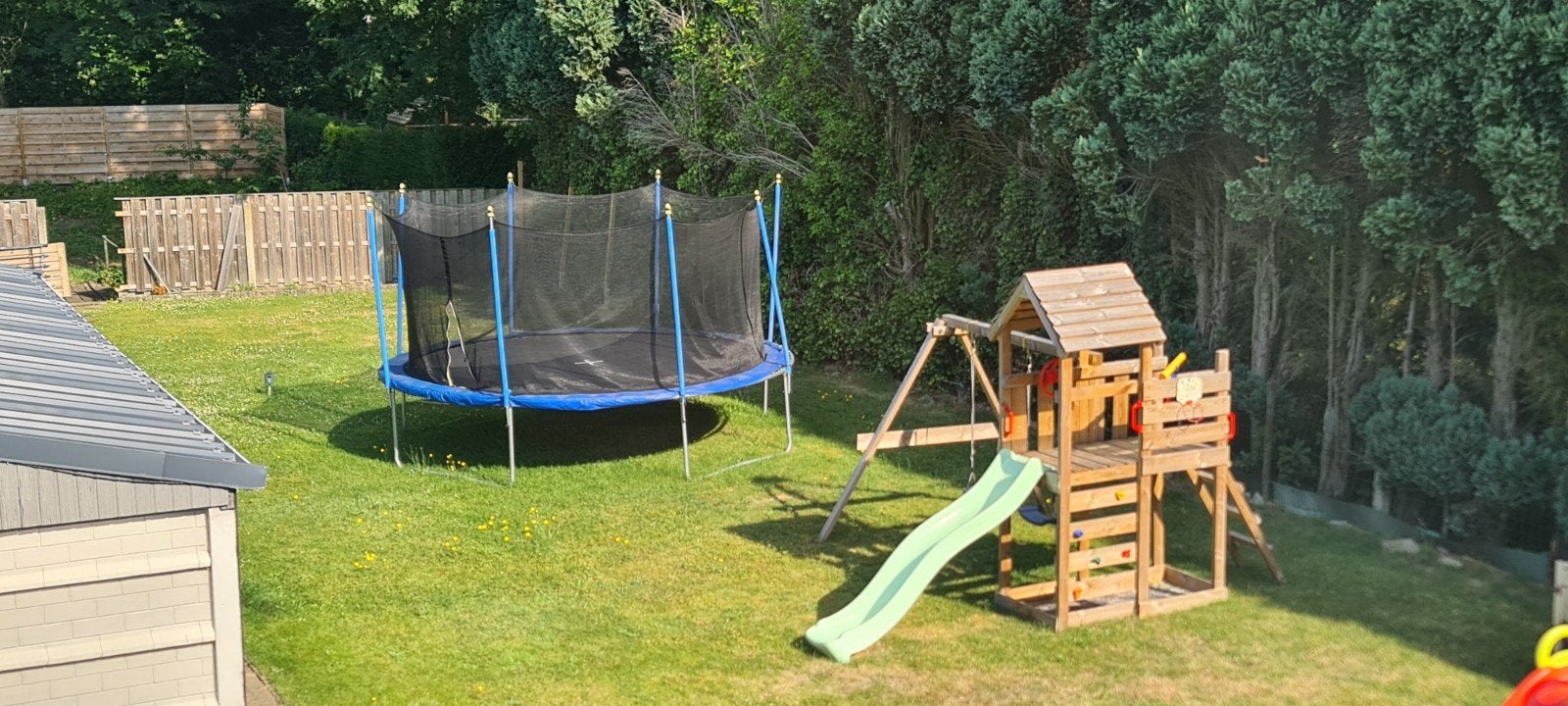 Trampoline (groot), Kinderen en Baby's, Speelgoed | Buiten | Trampolines, Ophalen