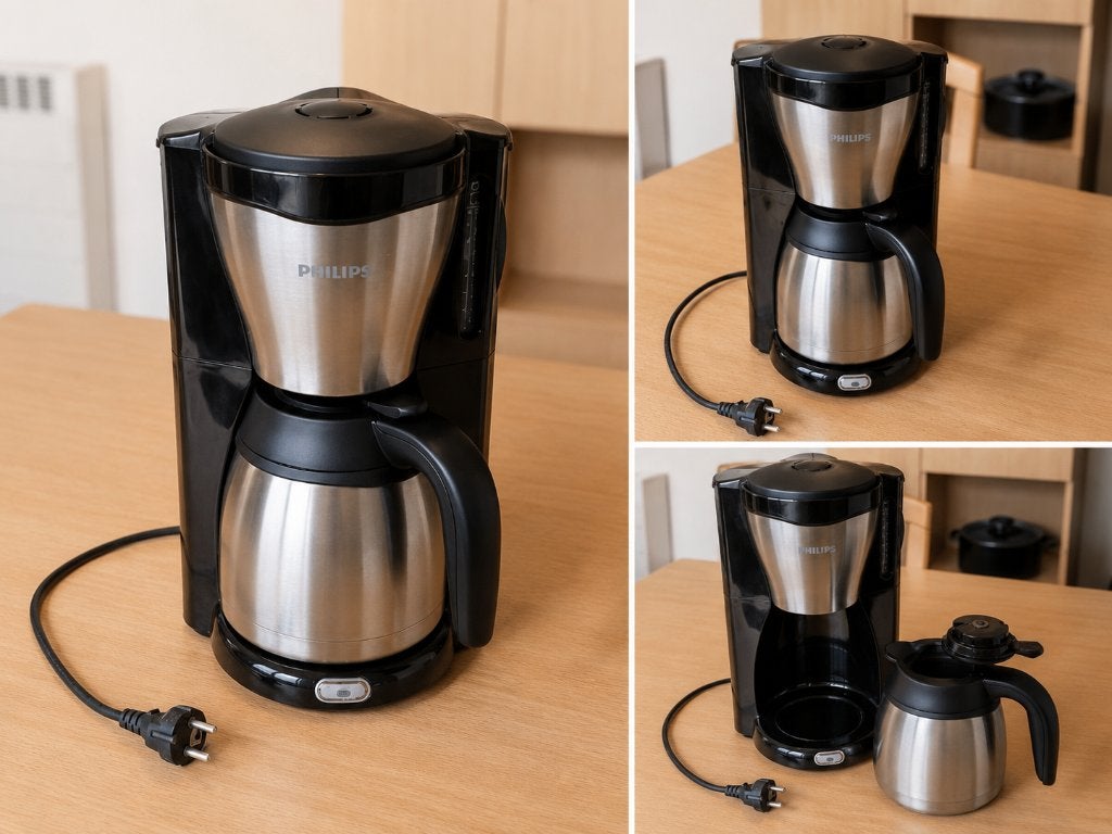 Philips koffiezet apparaat, Elektronische apparatuur, Ophalen, Gebruikt, Koffiemachine, Gemalen koffie