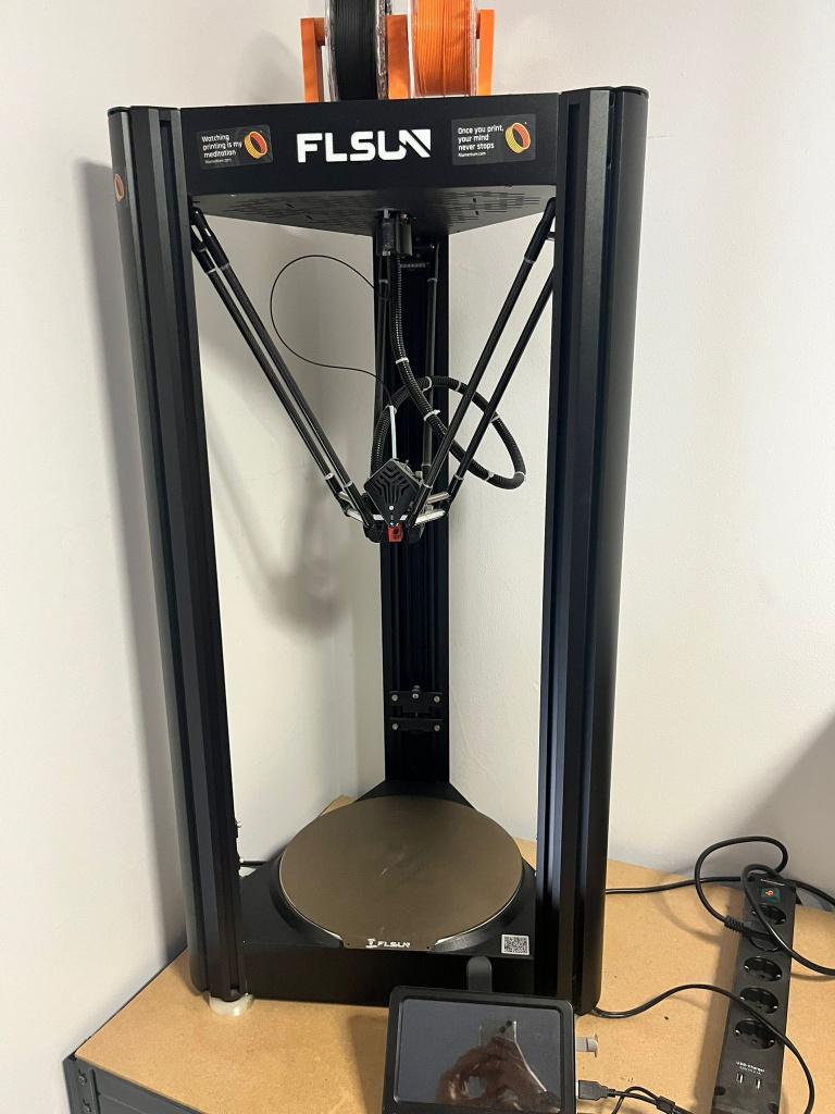 3D printer FLSUN V400 + filamenten en meer, Computers en Software, 3D Printers, Ophalen, Ingebouwde Wi-Fi, Zo goed als nieuw, Flsun