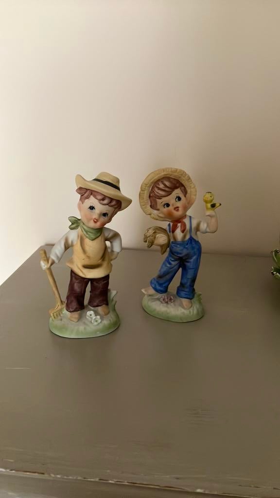 2 biscuit kinderbeeldjes, Enlèvement, Neuf