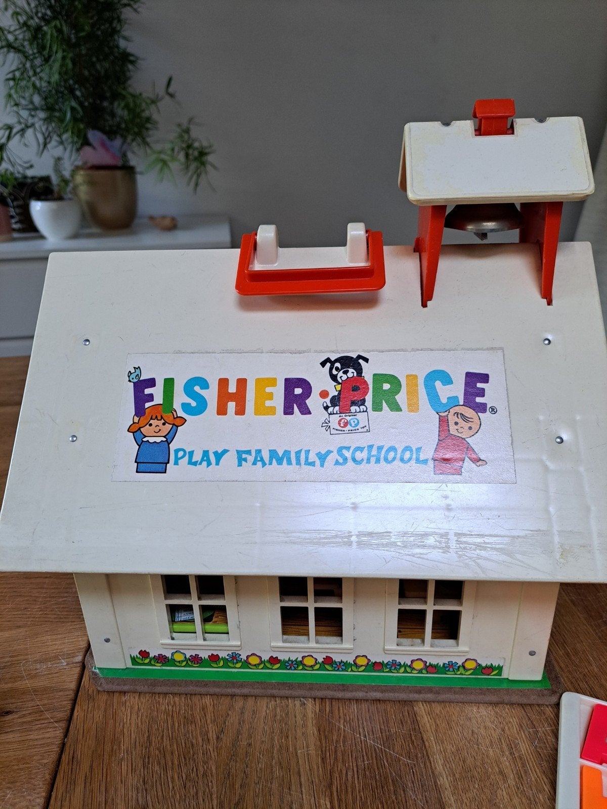 Vintage fisher price school, Kinderen en Baby's, Speelgoed | Fisher-Price, Ophalen of Verzenden