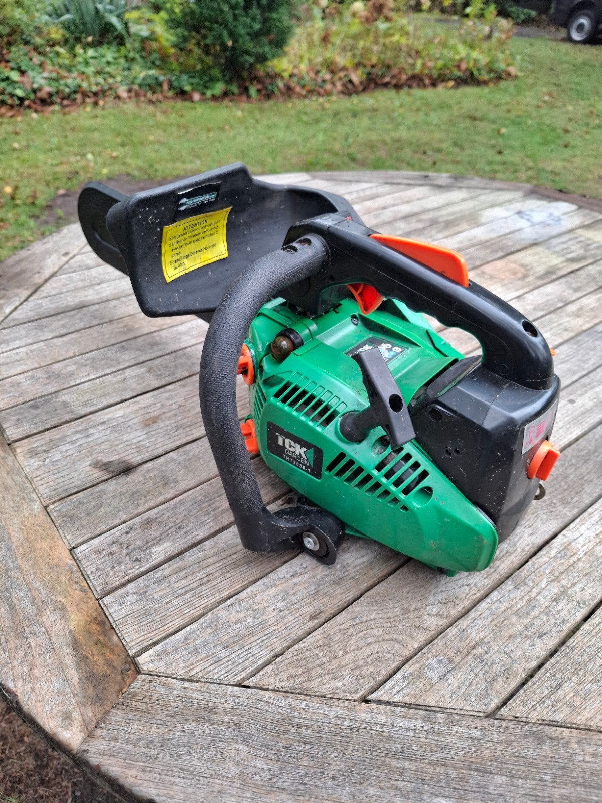 TCK Garden kettingzaag, Doe-het-zelf en Bouw, Ophalen, Gebruikt, Kettingzaag