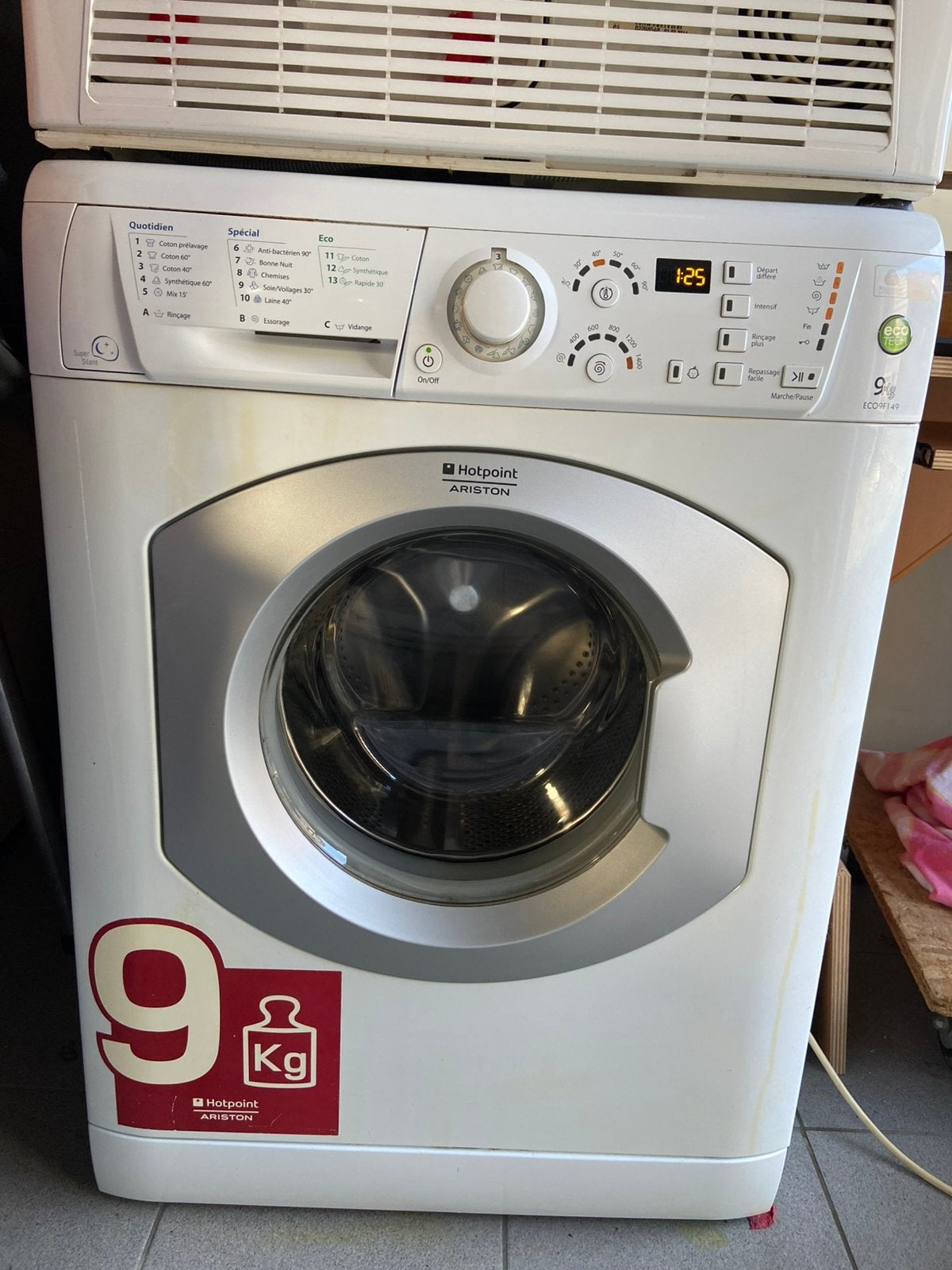 Wasmachine 9kg, Elektronische apparatuur, Ophalen