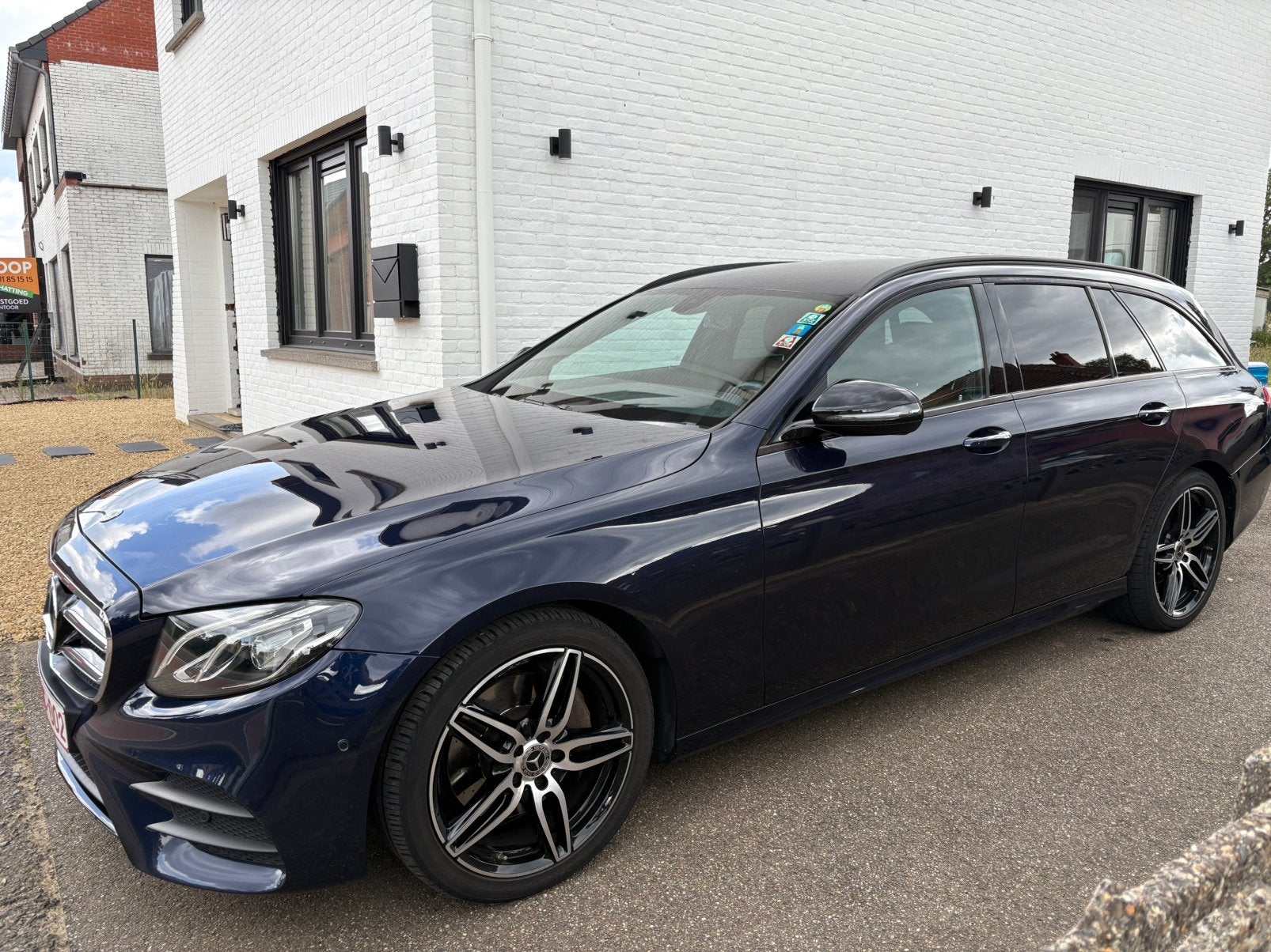 Mercedes e klasse met 7 zitplaatsen, Auto's, Mercedes-Benz, Bruin, Leder, Particulier, Te koop