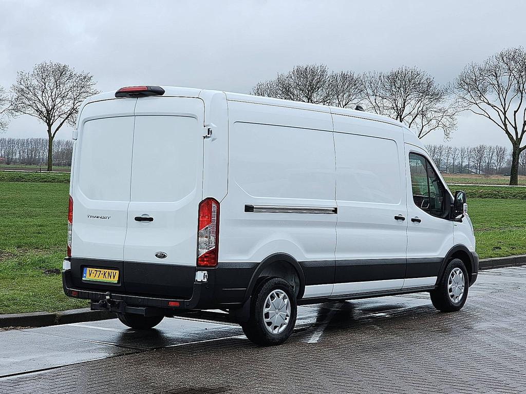Ford Transit 350 2.0 TDCI L3H2 Trend (bj 2024), Auto's, 241 g/km, Stof, 4 cilinders, Wit