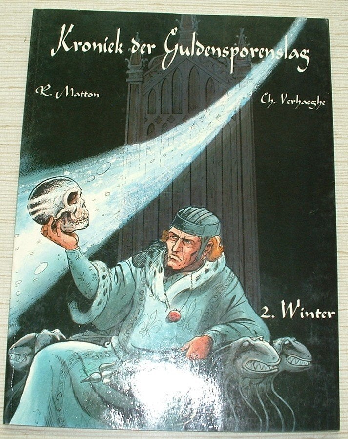 strip Kroniek der Guldensporenslag nr 2 "Winter" SC 1e druk, Livres, BD, Neuf, Une BD, Envoi