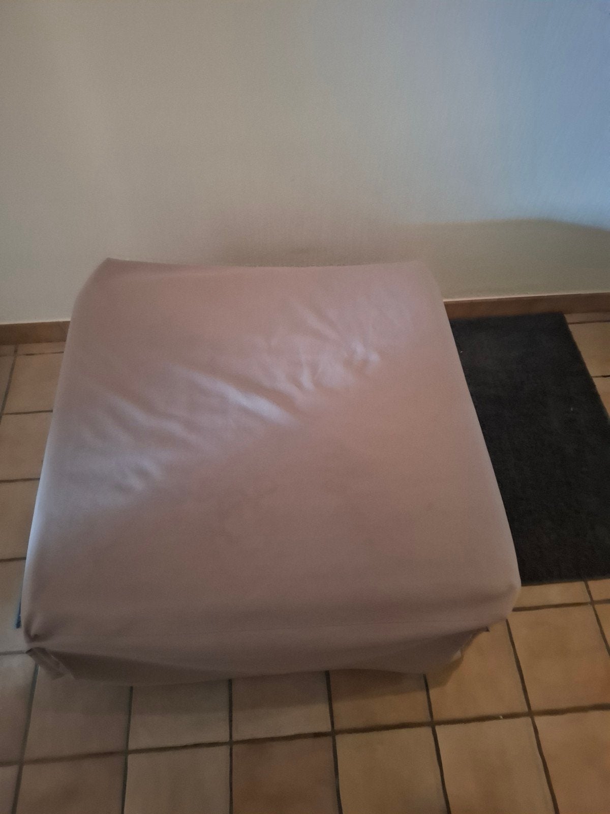 Plooibed met poeffunctie in perfecte staat, Ophalen, Eenpersoons, Sleepwel, 210 cm