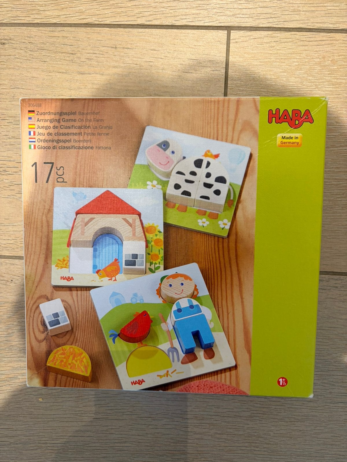 Haba puzzel, Ophalen of Verzenden, Gebruikt, 6 maanden tot 2 jaar