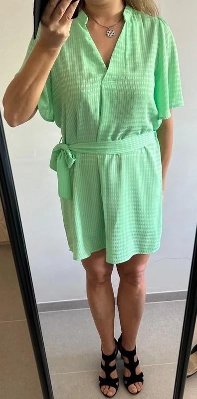 Muntgroen zomerkleedje NIEUW, Kleding | Dames, Maat 38/40 (M), Nieuw, Ophalen of Verzenden, Kilky