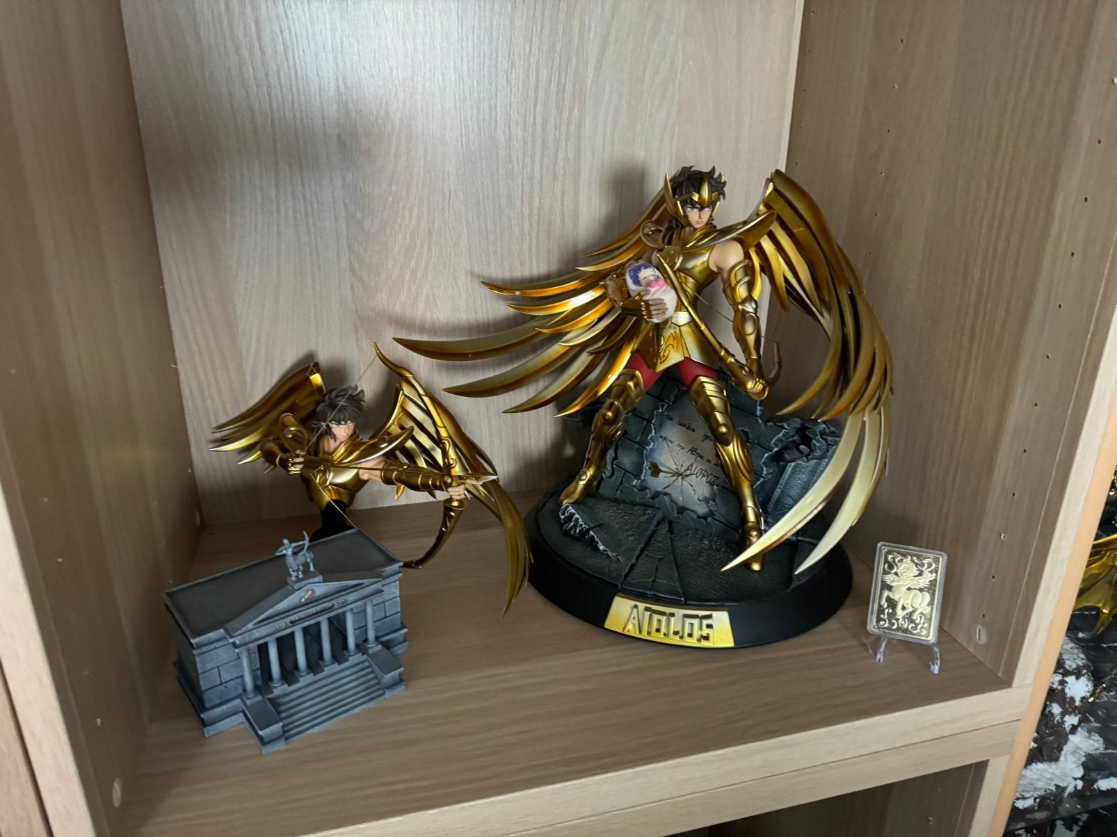 Saint seiya les chevalier du zodiaque foc studio, Verzamelen, Ophalen, Zo goed als nieuw