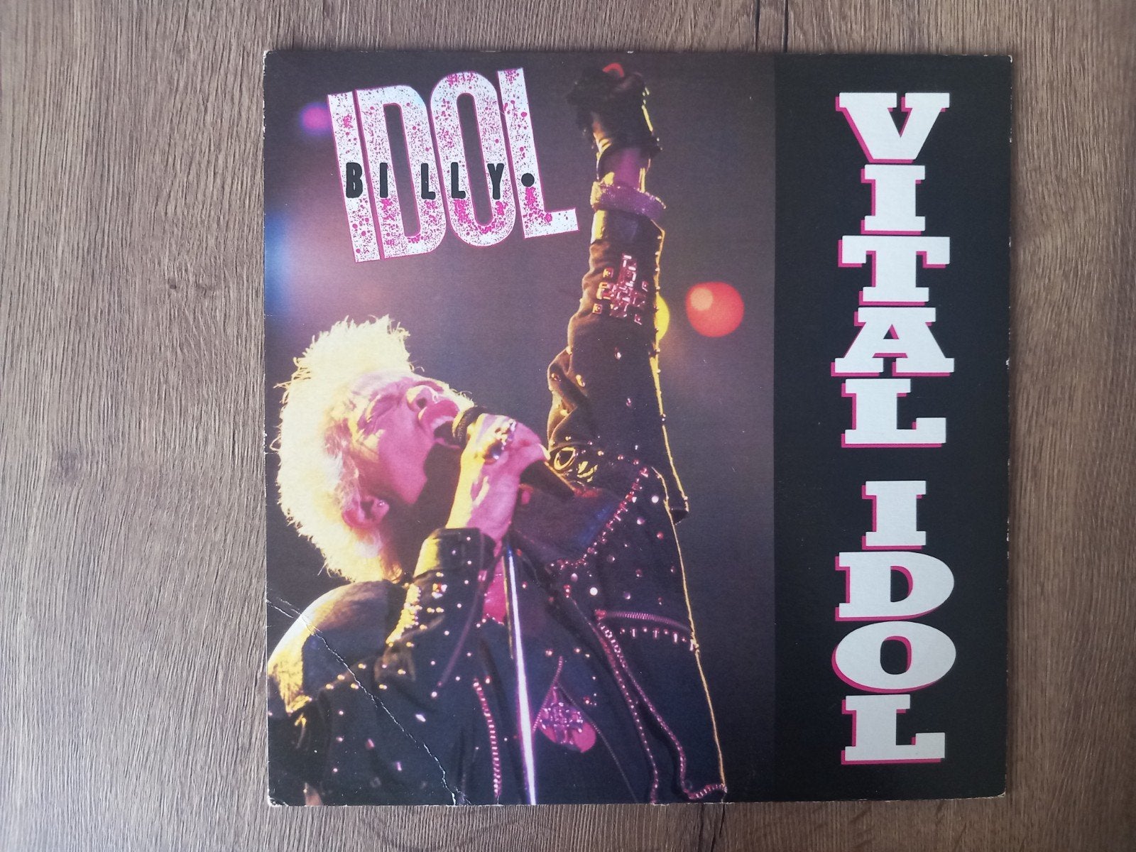 Vinyle LP Billy Idol Vital Idol Punk Rock Synth Pop Années 8, Punk rock, Enlèvement ou Envoi, LP, 12 pouces