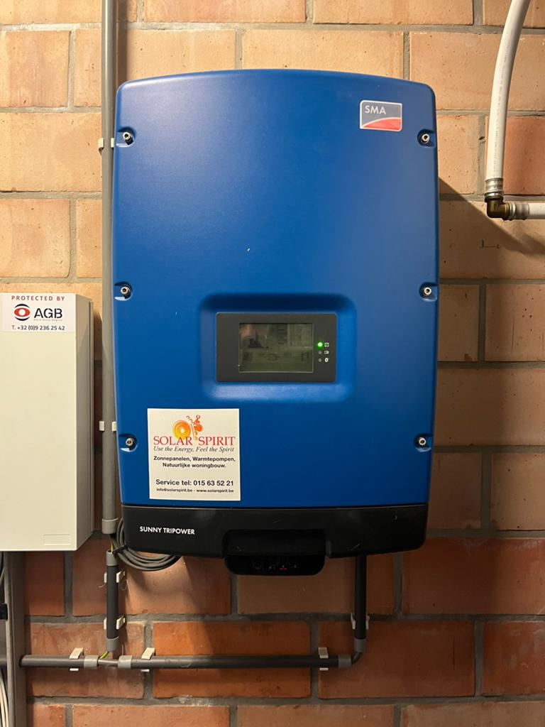 Sma omvormer 3fase 6kw, Ophalen, Gebruikt, Compleet systeem