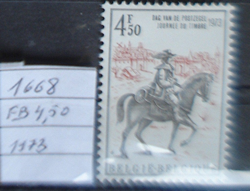 Belgique   1668    **/mnh, Neuf, Non oblitéré, Gomme originale, Envoi
