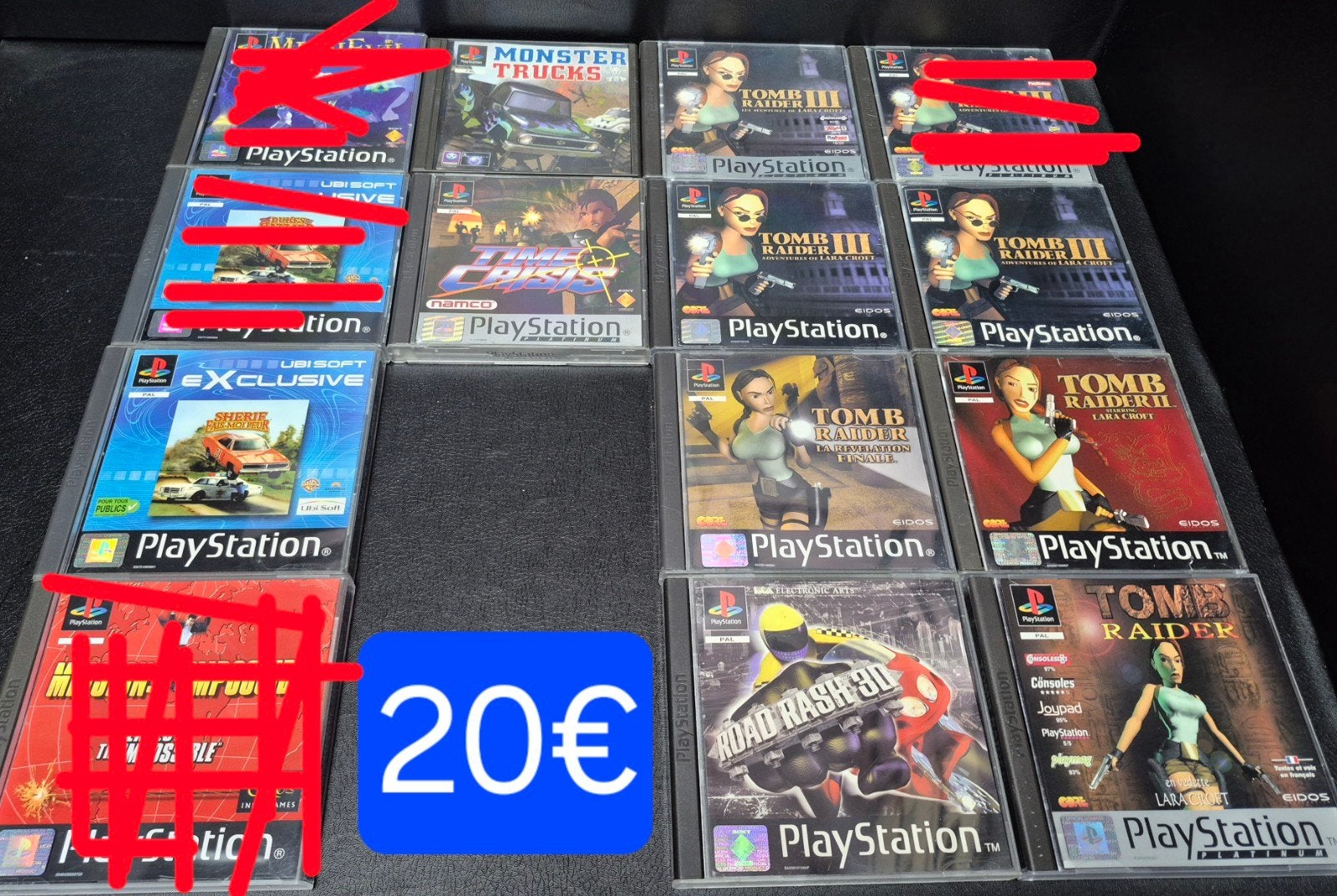 jeux Playstation à 20 et 25 €, Enlèvement ou Envoi