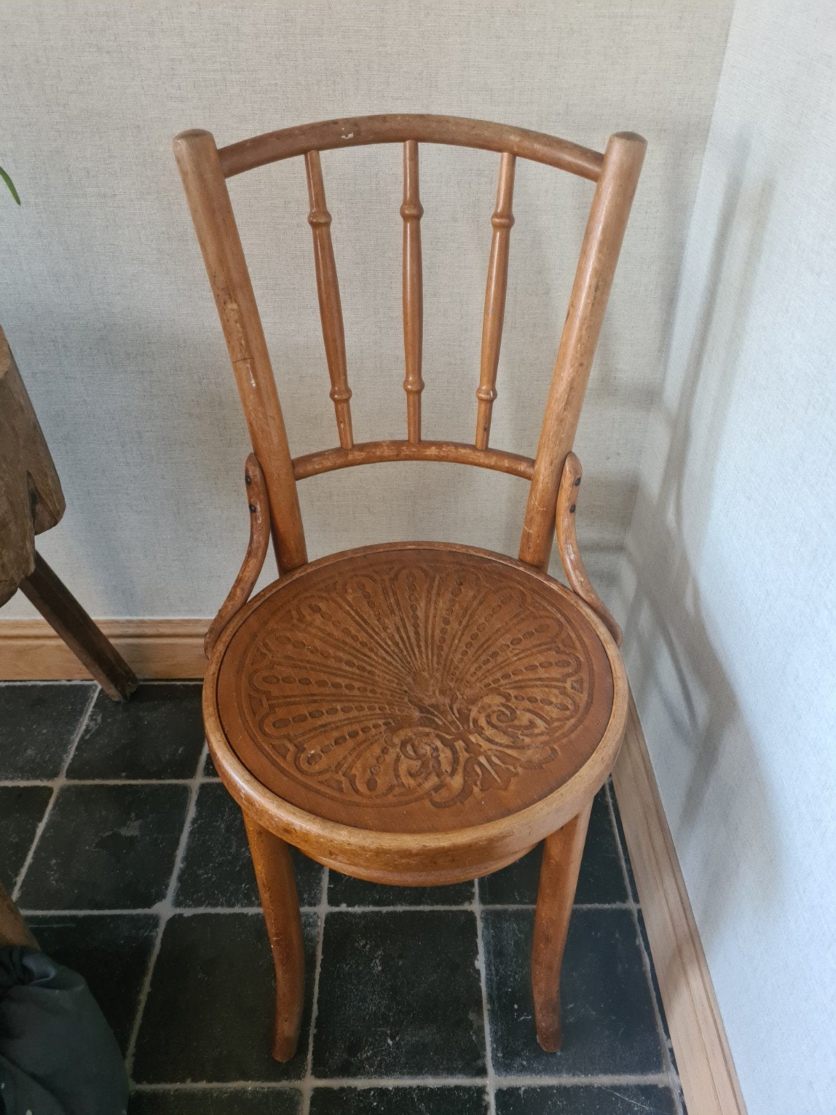 oude café stoel, Antiek en Kunst, Ophalen