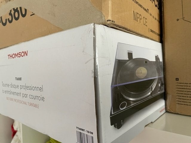 Tourne-disque Bluetooth THOMSON, Enlèvement, Tourne-disque, Dual