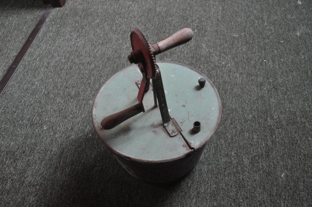 vintage aardappelschrap machine, Enlèvement ou Envoi