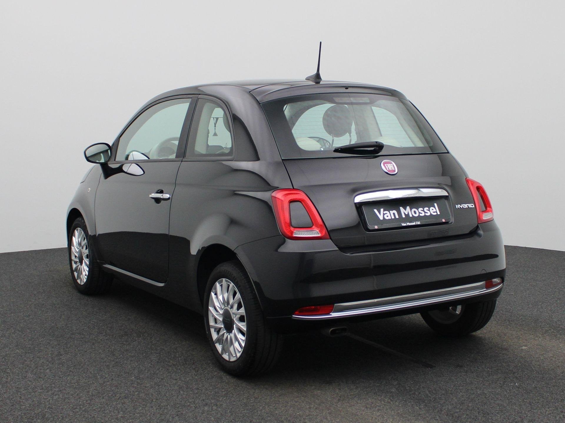 Fiat 500 1.0 Hybrid Lounge, Voorwielaandrijving, 4 zetels, Stof, Gebruikt