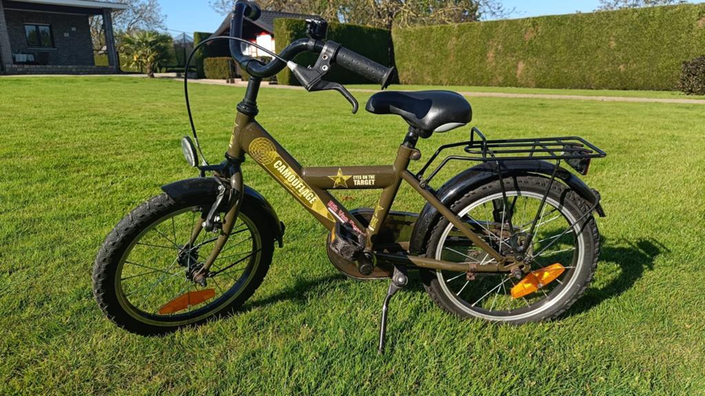 Jongensfiets 16 inch. Prima staat!, Fietsen en Brommers, Fietsen | Vouwfietsen, Ophalen