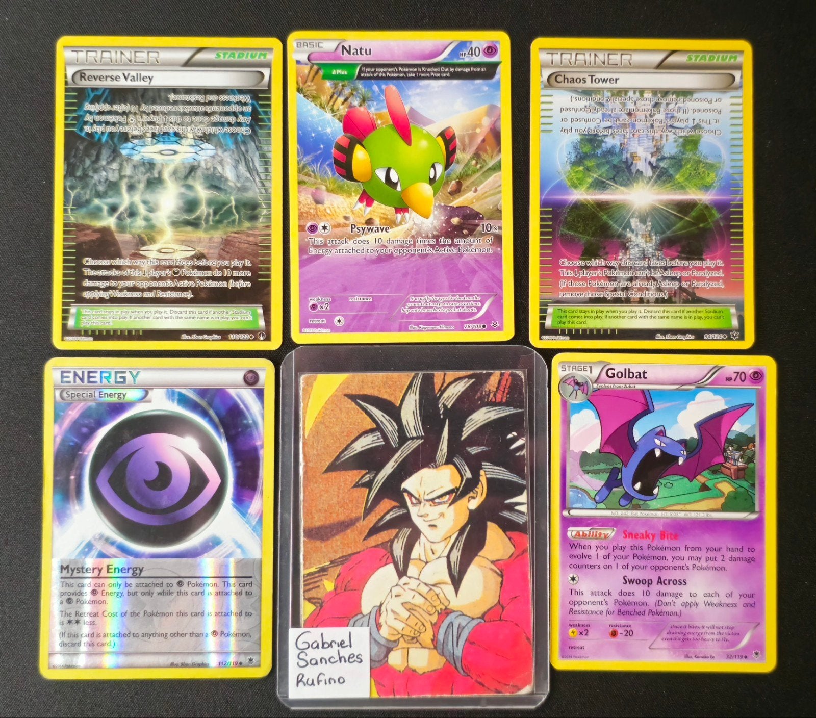 Lot 5 cartes Pokémon XY anglaises – 2014 à 2016, Hobby & Loisirs créatifs, Enlèvement, Utilisé, Plusieurs cartes, Foil