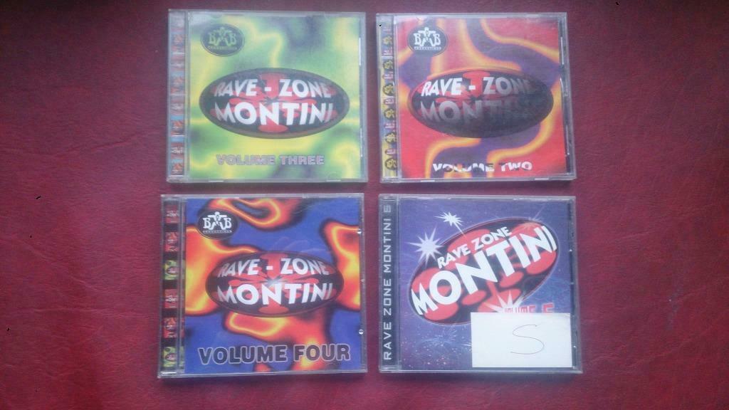 Rave-zone montini cd's, Cd's en Dvd's, Ophalen of Verzenden